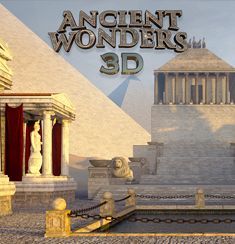 Ancient Wonders 3D logo