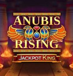 Anubi's Rising Jackpot King logo