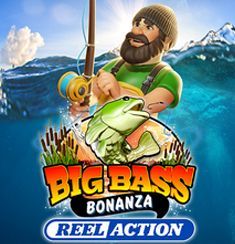 Big Bass Bonanza Reel Action logo