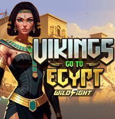 Vikings go to Egypt logo
