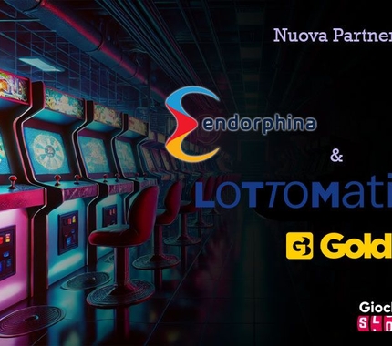 Nuova partnership esclusiva tra Endorphina, Lottomatica e Goldbet