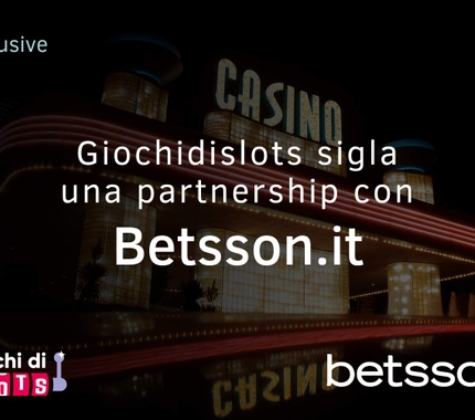 Giochidislots e Betsson: nasce una nuova alleanza strategica nel gioco online italiano 