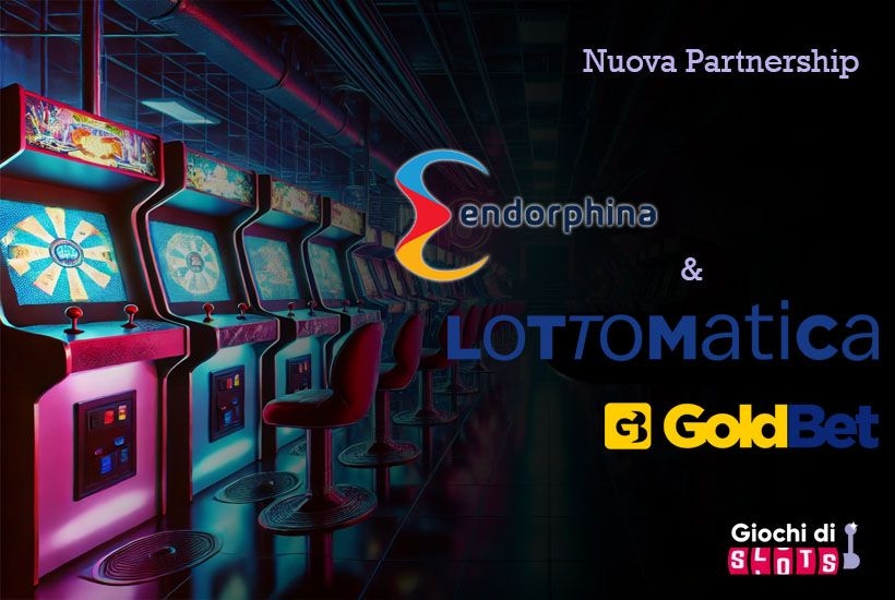 Nuova partnership esclusiva tra Endorphina, Lottomatica e Goldbet