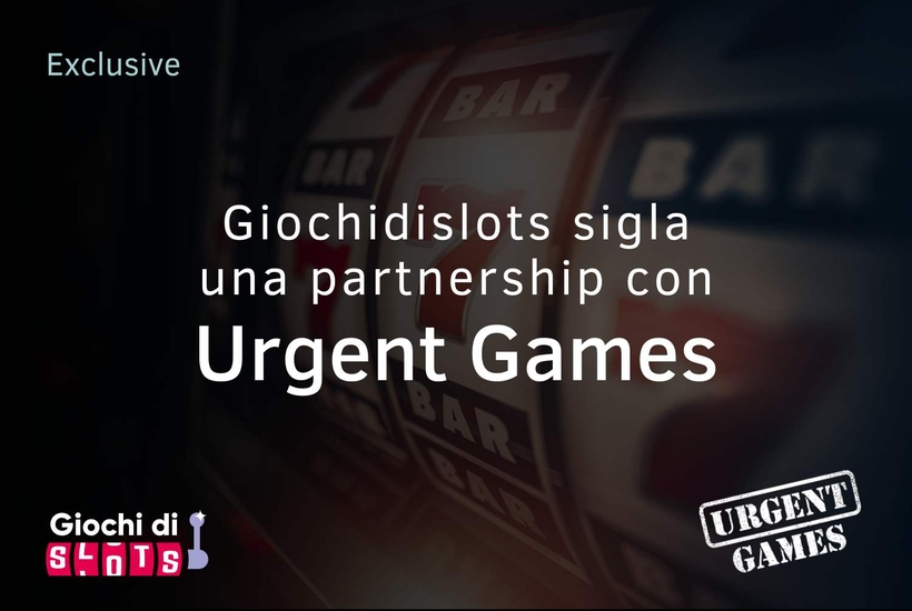 Giochidislots sigla una nuova partnership con Urgent Games